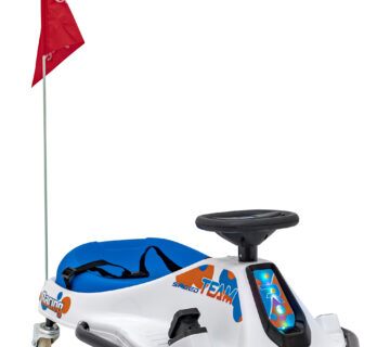 Go-kart na akumulator Racing Drifter - bijeli - cover
