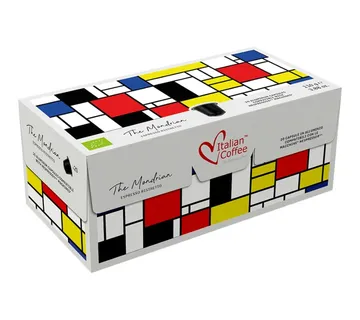 Nespresso Italian Coffee Mondrian Ristretto ALU 20 - cover