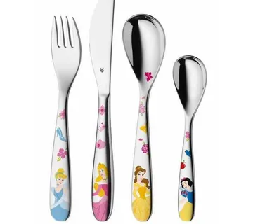 WMF dječji pribor za jelo Disney princeze 4 komada - cover