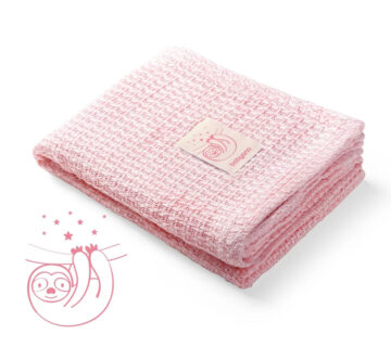 BabyOno Bambus dekica roza - cover