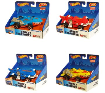 Hot Wheels Street Creatures autić - cover