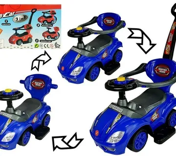 Guralica Mega Car 3u1 plavi - cover