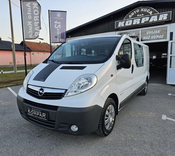 OPEL VIVARO 2.0 CDTI,5 SJEDALA + TOVARNI PROSTOR,U SUSTAVU PDV-a - cover
