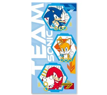 Team Sonic ručnik za plažu, 70×140 cm - cover