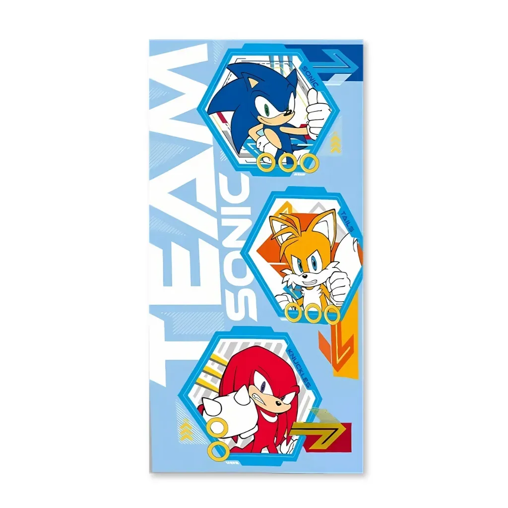 Team Sonic ručnik za plažu, 70×140 cm - cover