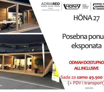 Otprodaja eksponata mobilna kuća Höna 27 - cover