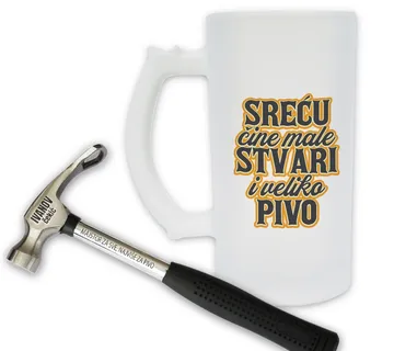 Personalizirani rođendanski poklon – Čekić i krigla - cover