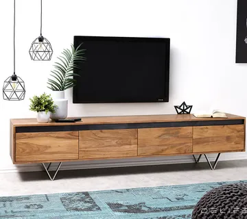 Komoda Stonegrace 200cm, Materijal: Bagrem - cover
