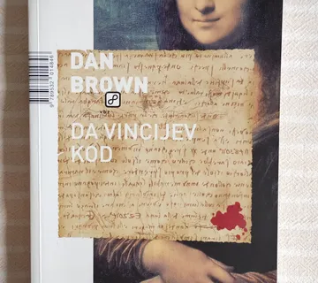 D. BROWN DA VINCIJEV KOD - cover