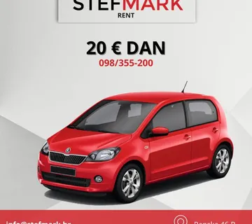 RENT A CAR / 20 € / ZAGREB / BEZ KREDITNIH KARTICA / NAJAM AUTA - cover