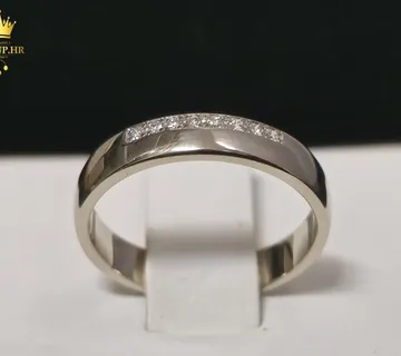 ZLATNI PRSTEN S DIJAMANTIMA 0,08ct / R1, RATE! - cover