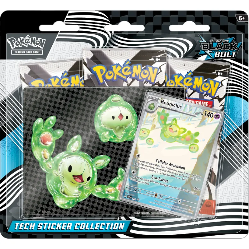 Pokemon Reuniclus Tech Sticker Collection - cover