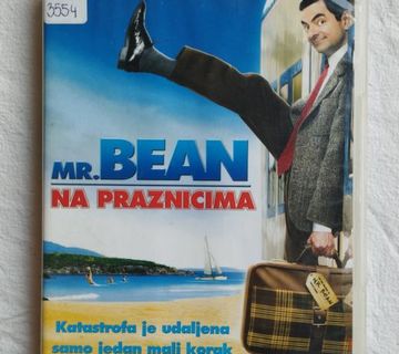 Mr Bean na praznicima DVD  - cover