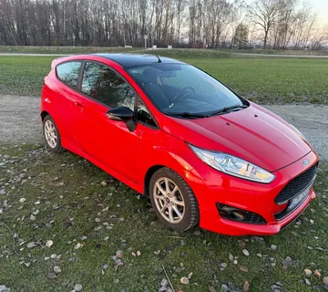 Ford Fiesta Red & Black ST Line - cover