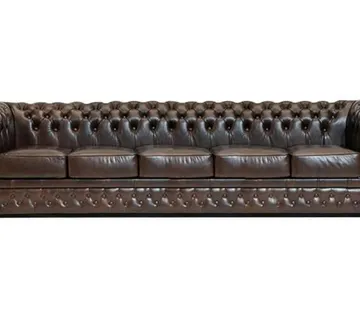 Chesterfield Garnitura First Class Leather | 5-sjedišta | Cloudy Brown - cover