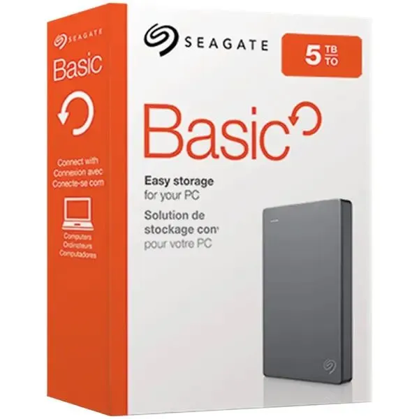 Hard disk eksterni 2.5" USB3.0 5TB SEAGATE Basic Portable drive - cover