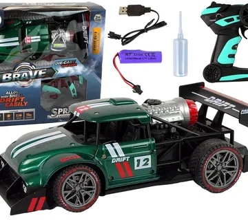 Auto na daljinsko upravljanje Sports Car R/C 1:16 - zeleni - cover