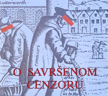 O SAVRŠENOM CENZORU Aleksandar Stipčević - cover