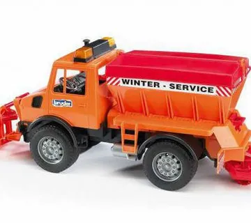 Bruder kamion ralica Mercedes Benz Unimog - cover