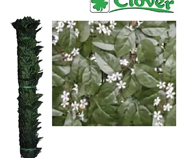 Ograda od umjetnog lišća "Jasmin" zelena 1.5 x 3.0m - cover