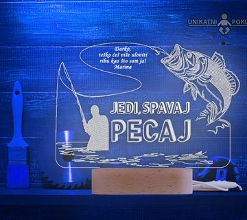 Jedi spavaj pecaj – LED lampa  - cover