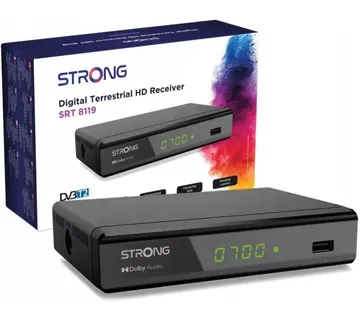 TV tuner DVB-T2 STRONG SRT-8119 HEVC/H.265 - cover