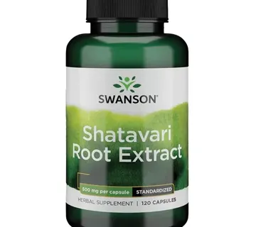 Shatavari ekstrakt 500mg x 120 kapsula - cover