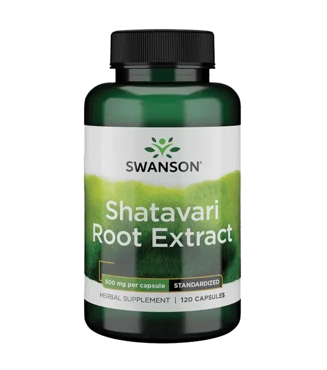 Shatavari ekstrakt 500mg x 120 kapsula - cover