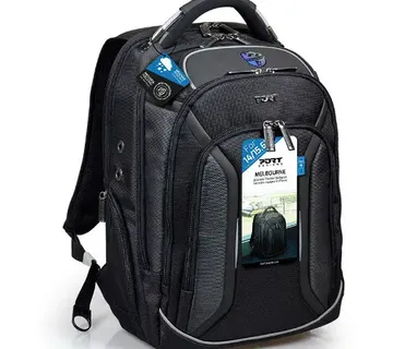 Torba PORT za notebook 15.6" Melbourne Black - ruksak - cover