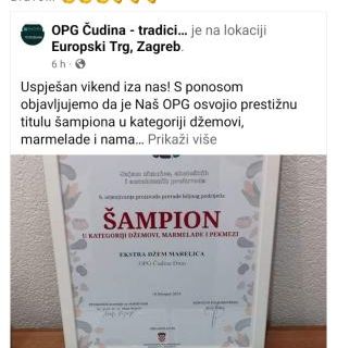 Extra džem od eko marelice - cover