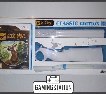 Nintendo Wii puška i igrica Deer Drive  - cover