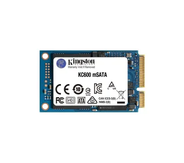 Kingston Technology KC600 mSATA 512 GB Serijski ATA III 3D TLC - cover