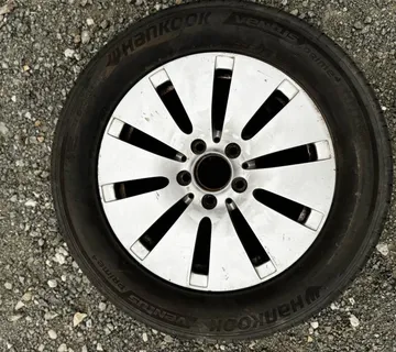 Alu felge 16'' rupe 5x112, 4 kom + Gume Hankook Ventus prime+ TPMS - cover