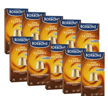Borbone Nespresso CIAO VENEZIA blend ALU 100 kapsula - cover