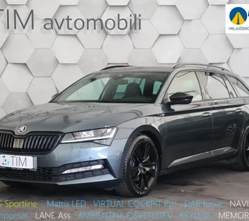 Škoda Superb Combi 2.0TDI Sportline MATRIX VIRTUAL RADAR temp - cover
