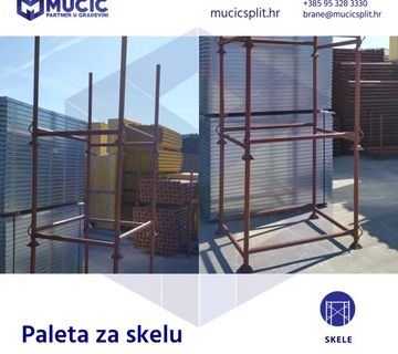 PALETA ZA SKELU - PODUPIRAČE "ŠOŠKA" NOVO!! - cover