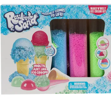 Dječje didaktičke igračke Kinetički pijesak – set za izradu sladoleda - cover