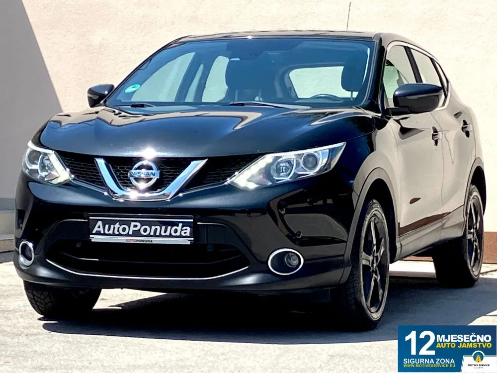 NISSAN QASHQAI 1.5DCI BLACK EDITION, 139.000KM, BESPRIJEKORAN - cover