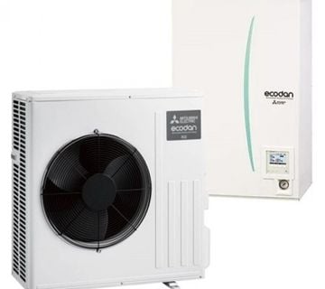 MITSUBISHI DIZALICA TOPLINE ECODAN  SUZ-SWM80VA ERSD-VM2D 7,5 KW SA HYDRO MODULOM - cover