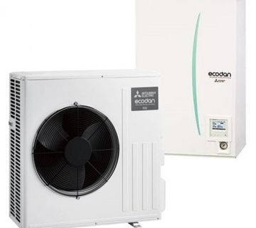 MITSUBISHI DIZALICA TOPLINE ECODAN  SUZ-SWM40VA ERSD-VM2D  4 KW SA HYDRO MODULOM - cover