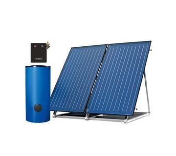 BOSCH SOLARNI PAKET FT 2 KOLEKTORA 300LIT RAVNI KROV - cover