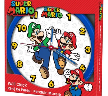 Super Mario Bros zidni sat - cover