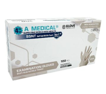 RUKAVICE ZAŠTITNE SSNT A4 MEDICINSKE BIJELE L 100/1 - cover