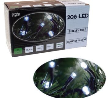 208 LED, lampica, bijelo svjetlo - cover