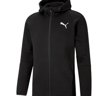 Puma EVOSTRIPE CORE FZ HOODIE, muška majica, crna 585812-01 - Osijek