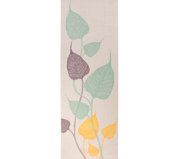 Bodhi Yoga Bodhi Leela Mandala dvobojna prostirka za jogu 4 mm Boja: srebrna - cover