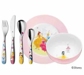 WMF dječji set pribora za jelo Disney princeze 6 komada - cover