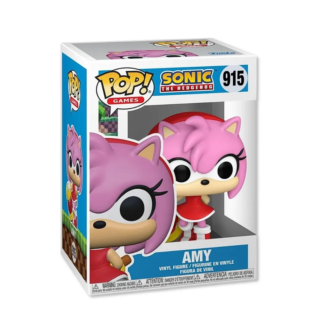 Funko Pop! Games: Sonic the Hedgehog – Amy #915 - cover