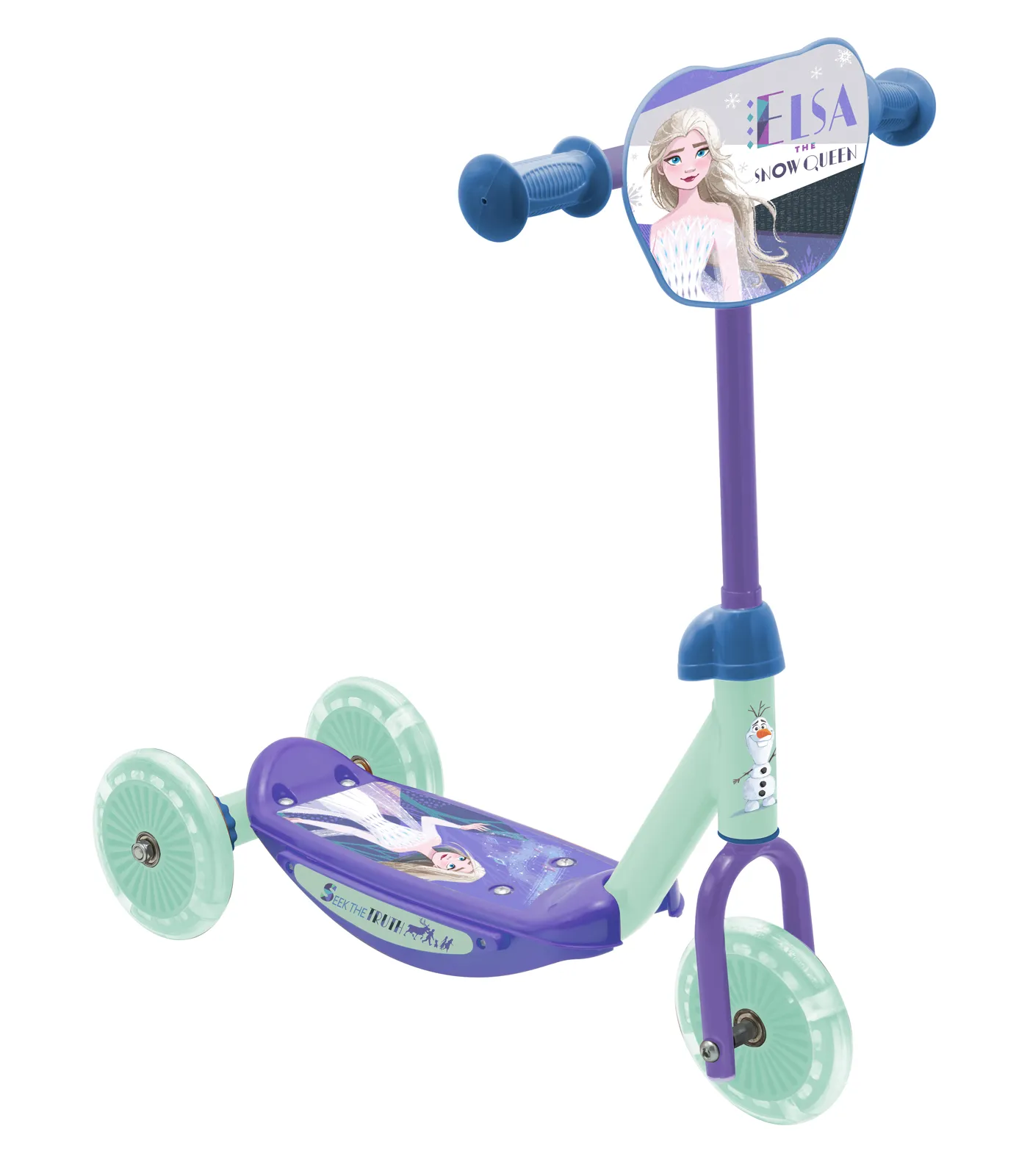Dječji romobil na 3 kotača Frozen Elsa - cover