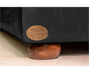 Chesterfield Kutna Garnitura First Class Leather | Matt Black - cover